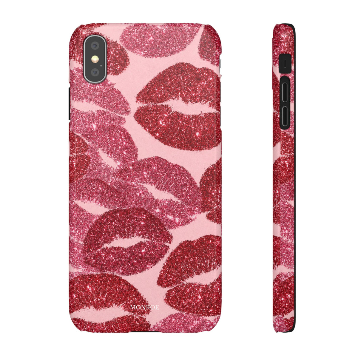 Pink Glitter Kiss Case