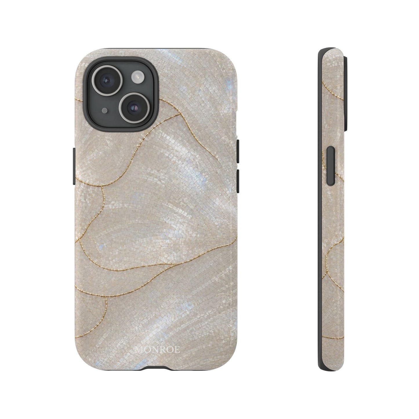 Pearlescent Marble Tough Phone Case