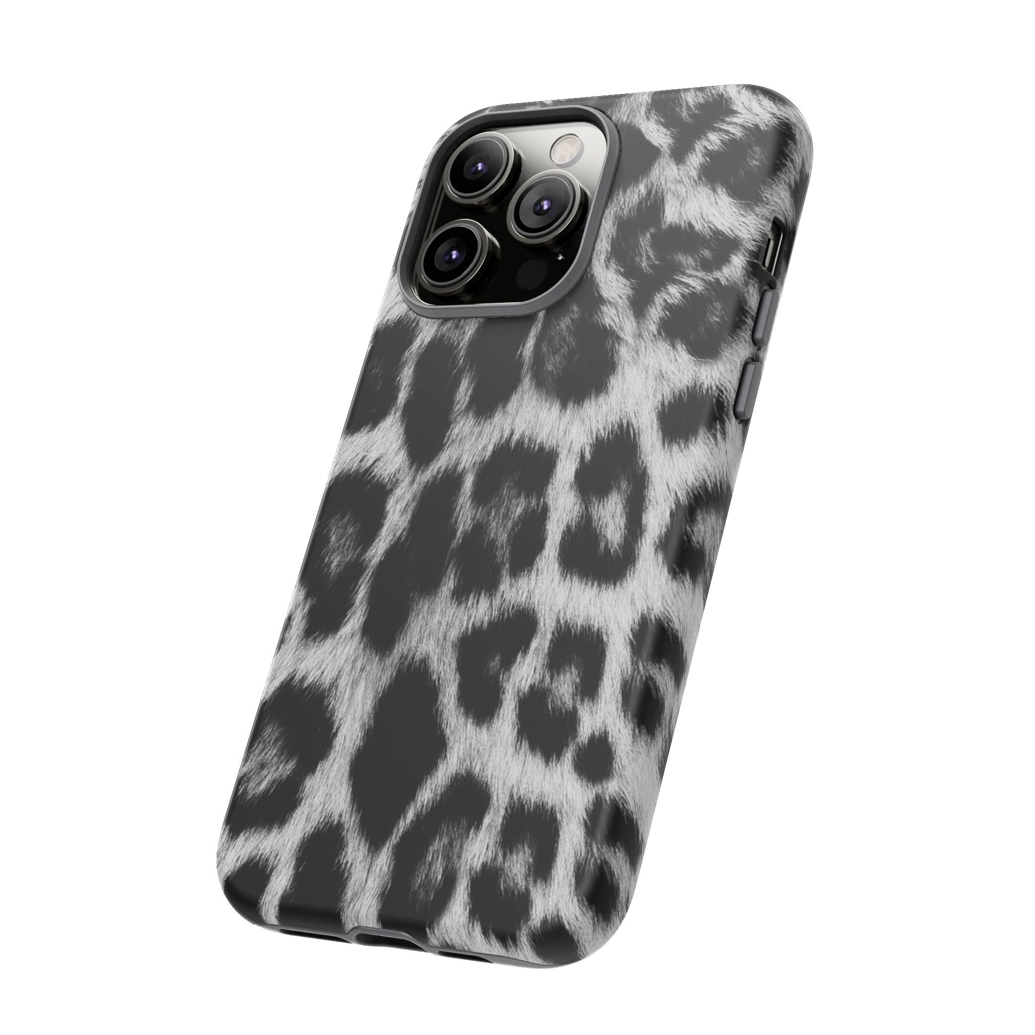 B&W Leopard Phone Case