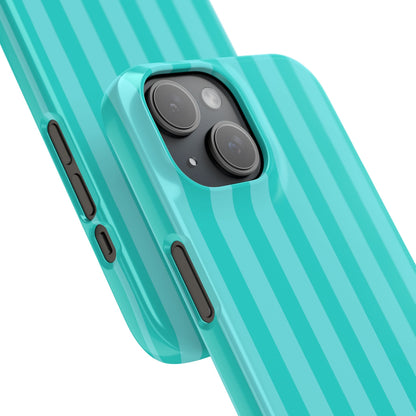 Striped Aqua Case