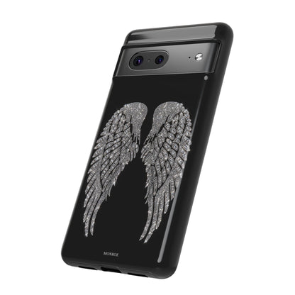 Silver Angel Wings Tough Case