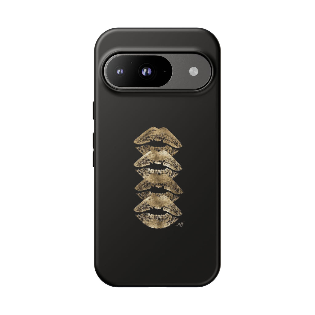 Golden Lipstick Phone Case