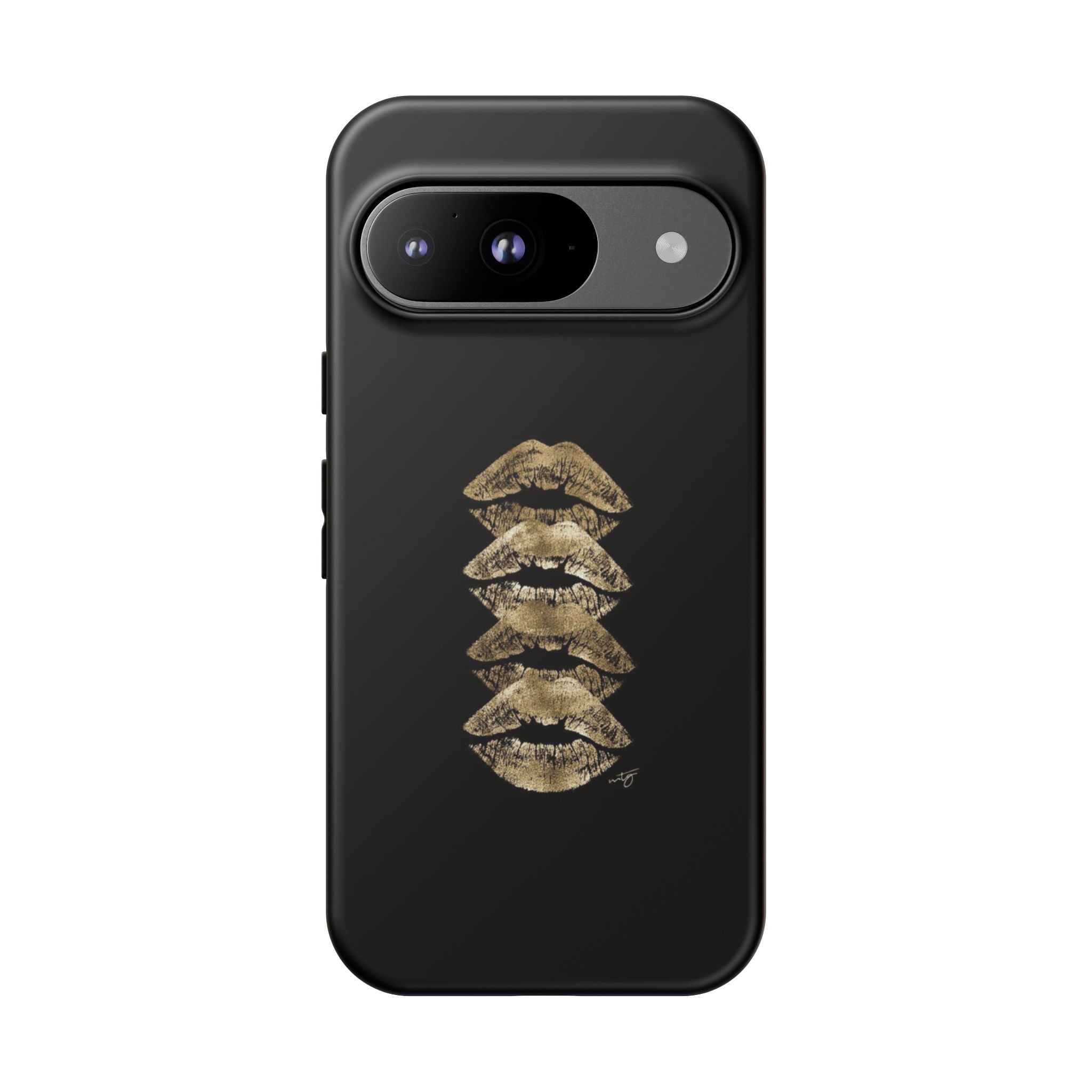 Golden Lipstick Phone Case