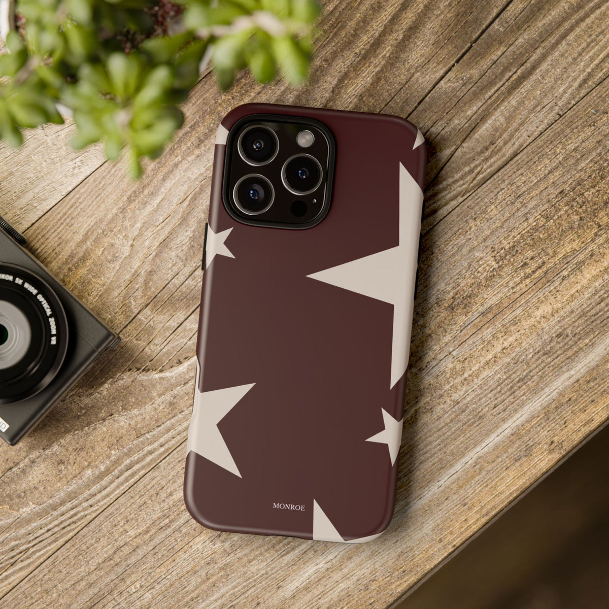 Burgundy Stars Tough Case