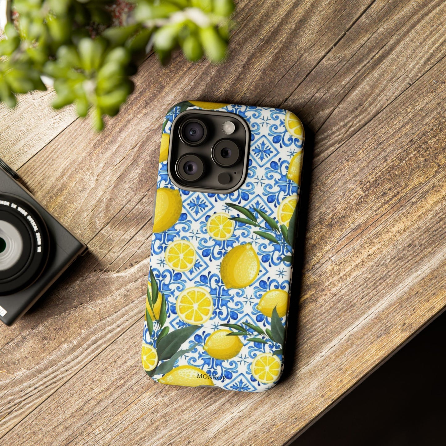 Lemon Tile Tough Case