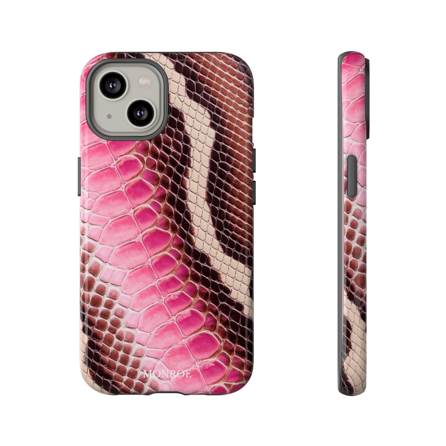 Snake Skin Print Tough Case
