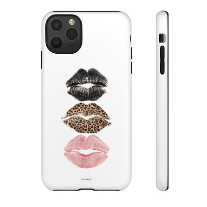 Leopard Glam Lip Tough Case