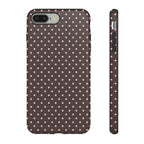 Brown Polka Phone Case