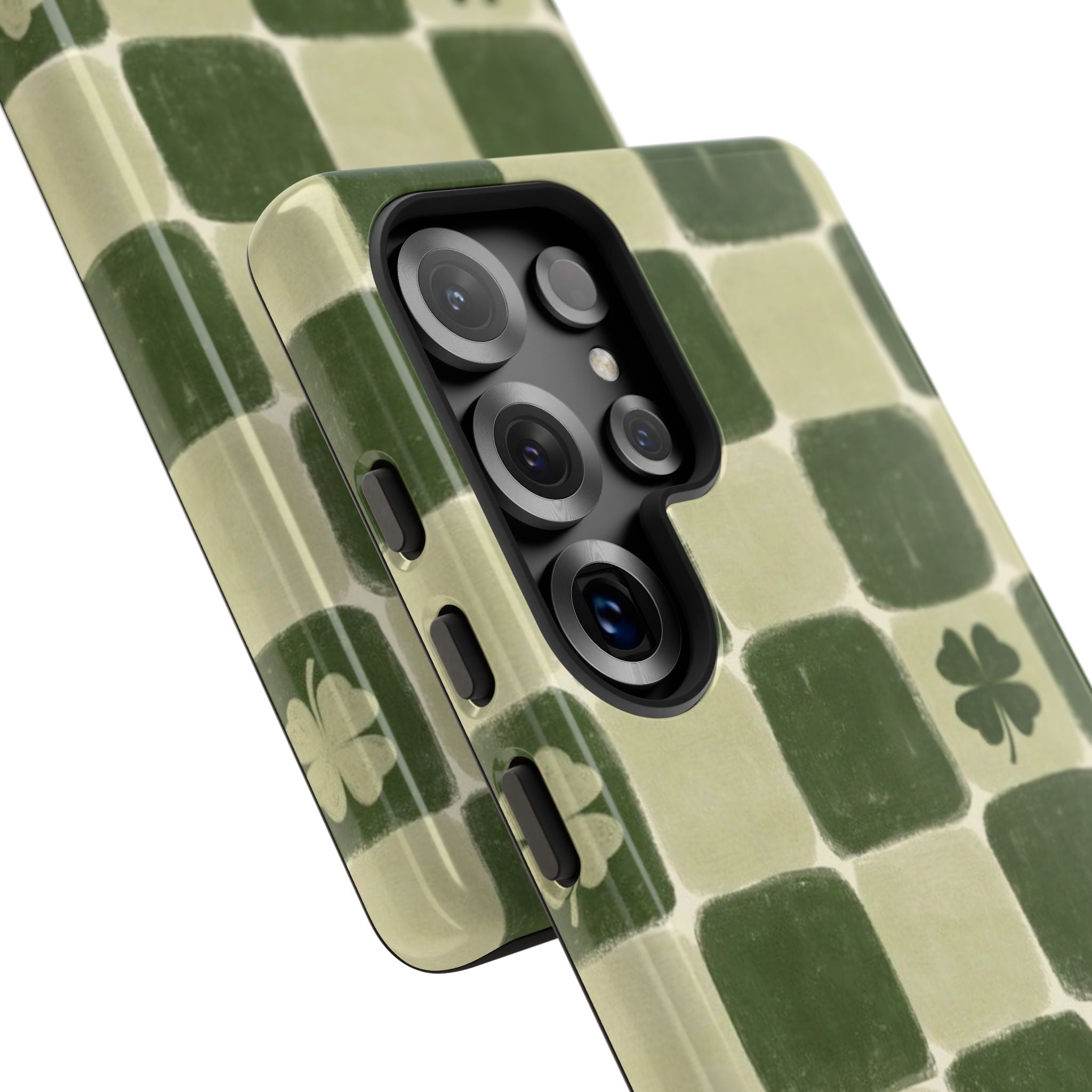 Clover Checker Tough Phone Case