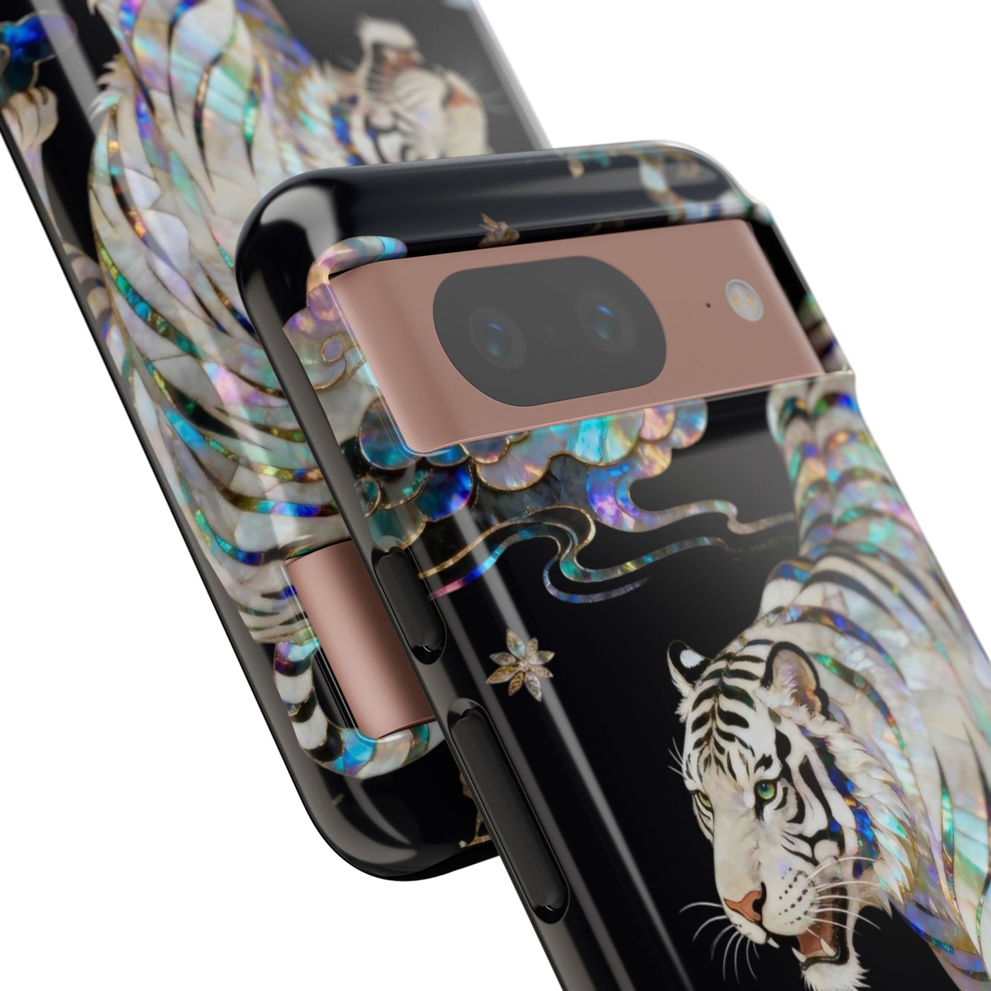 Iridescent White Tiger Tough Case