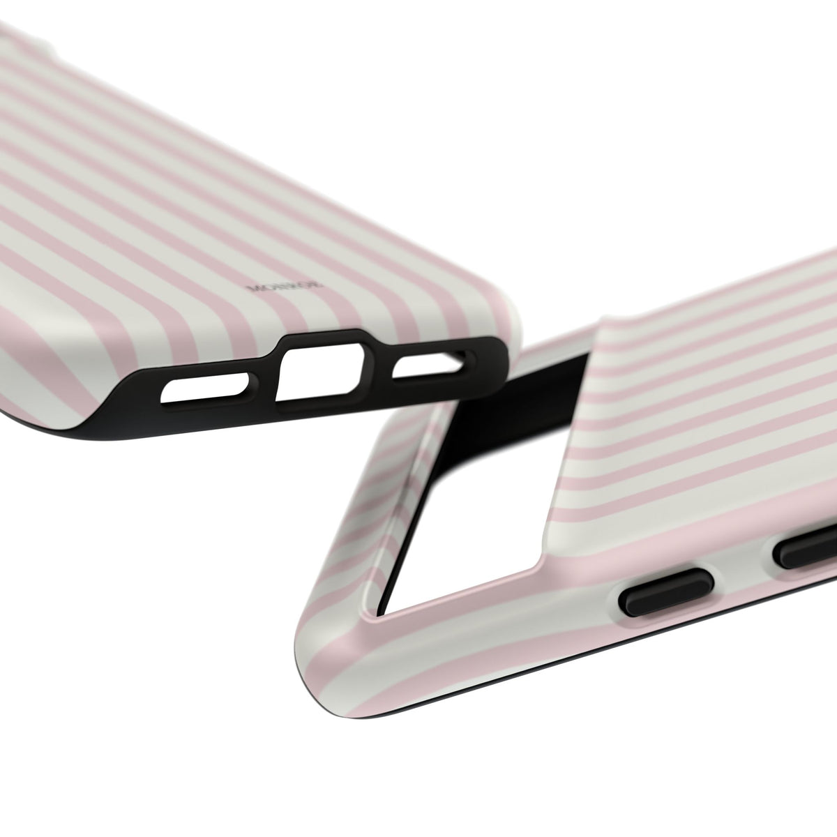 Light Pink Stripe Tough Phone Case