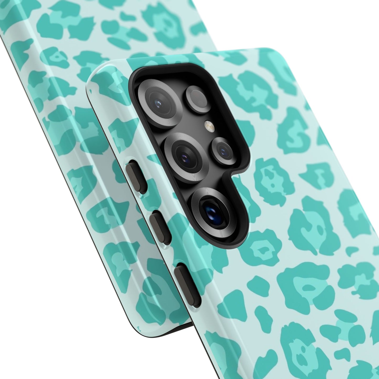 Teal Leopard Tough Case