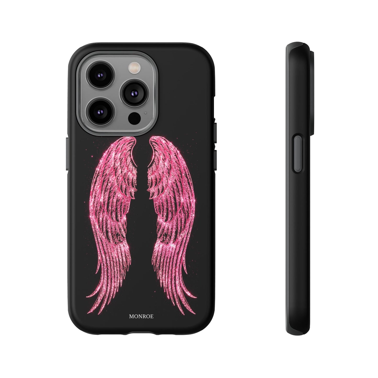 Pink Glitter Angel Tough Case