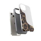 Half Cheetah Print Phone Case