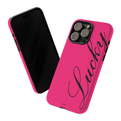 Hot Pink 'Lucky' Tough Case