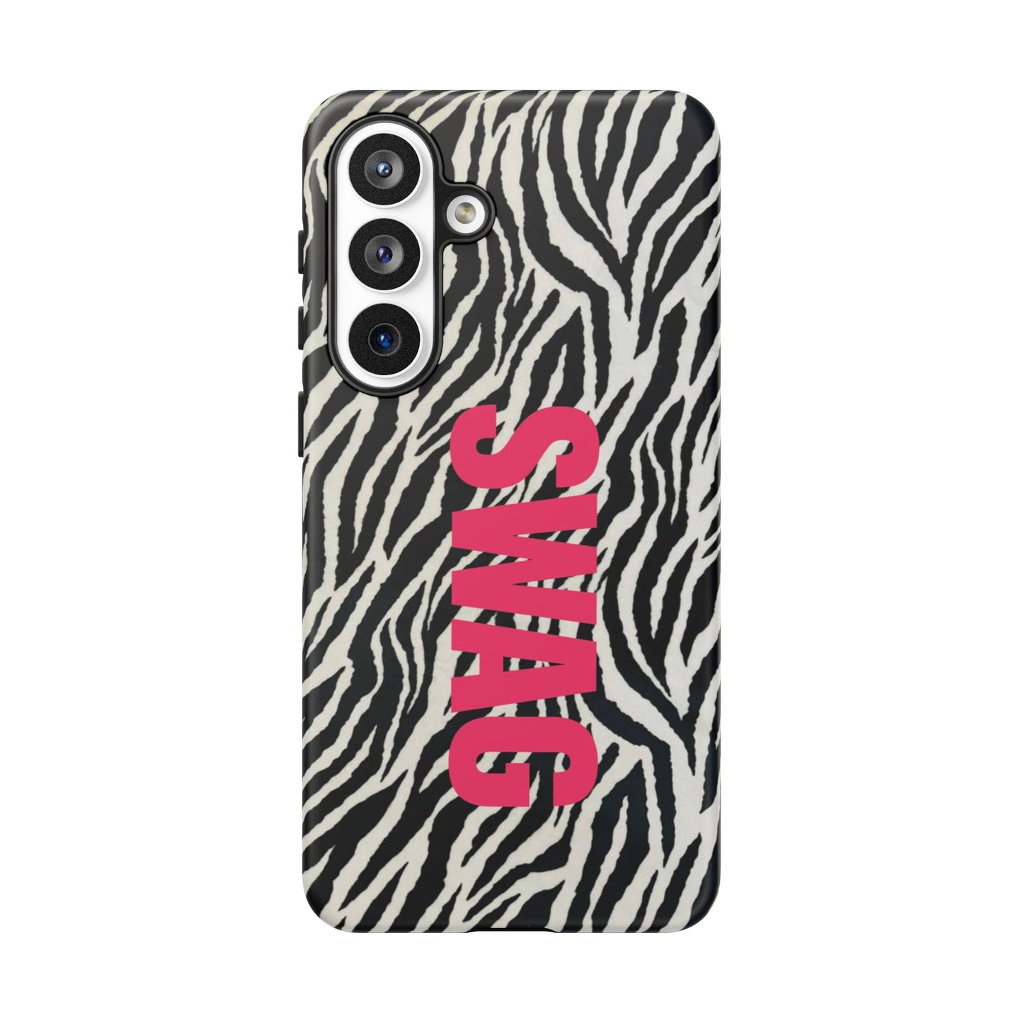 Zebra Print  "SWAG" Tough Case