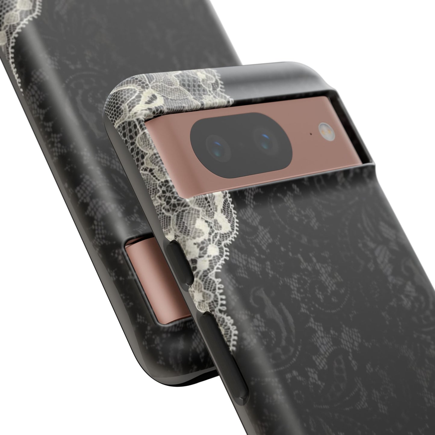 Black & White Edged Tough Case