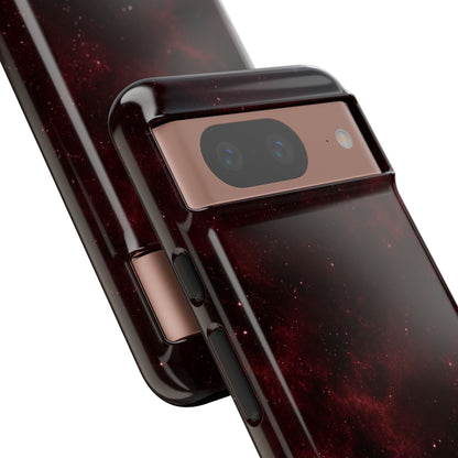 Burgundy Galaxy Tough Case