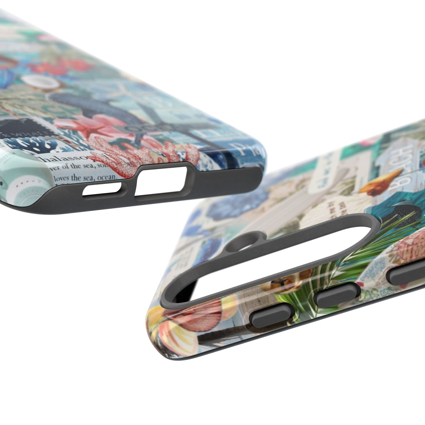 Tropical Beach Collage Tough Case