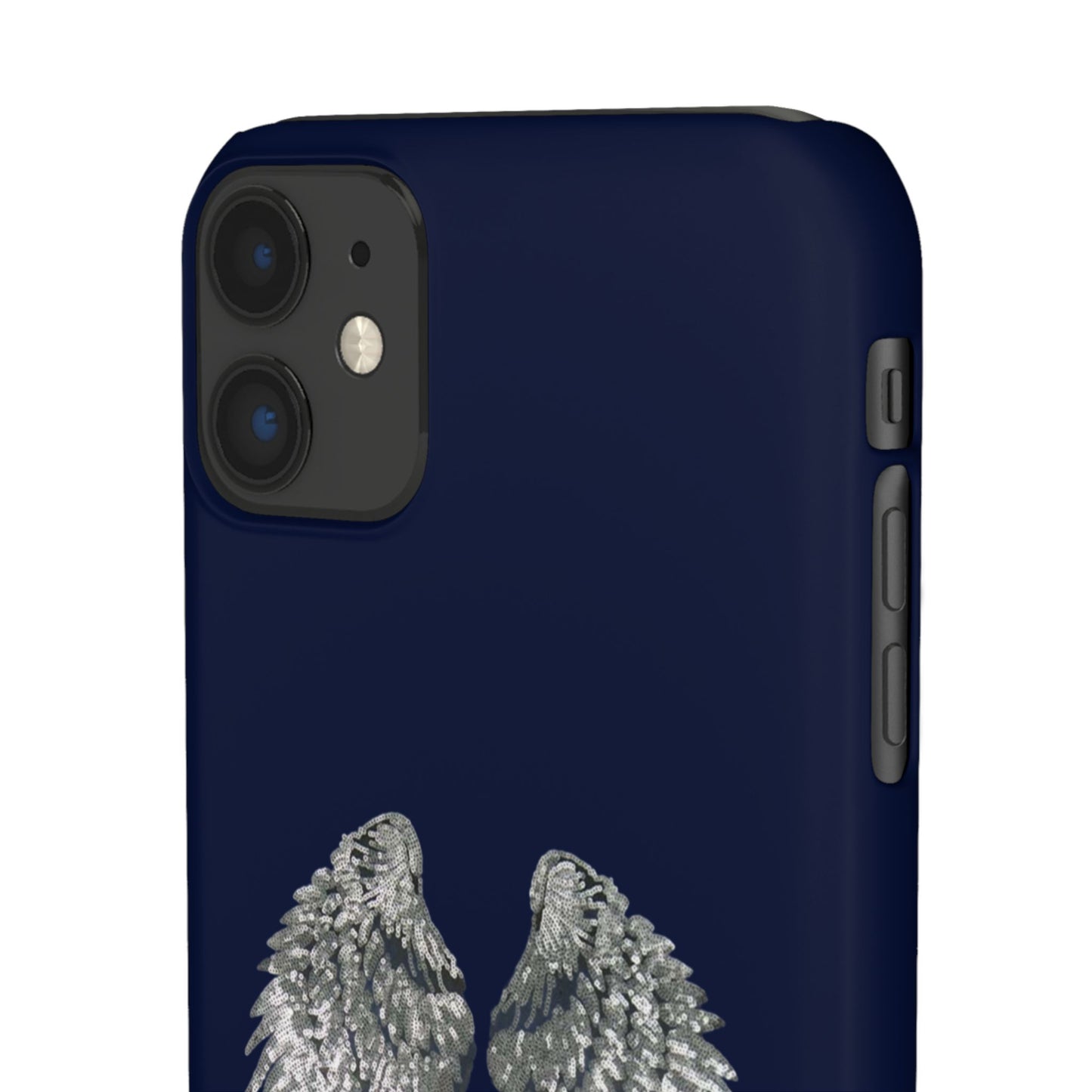 Navy Angel Wings Case