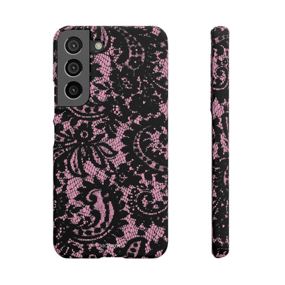 Pink Lace Pattern Case