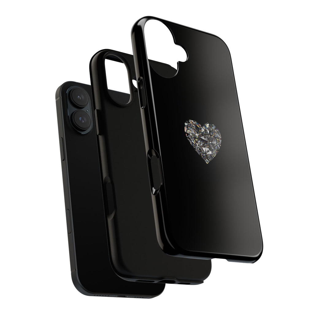 Crystal Heart Phone Case