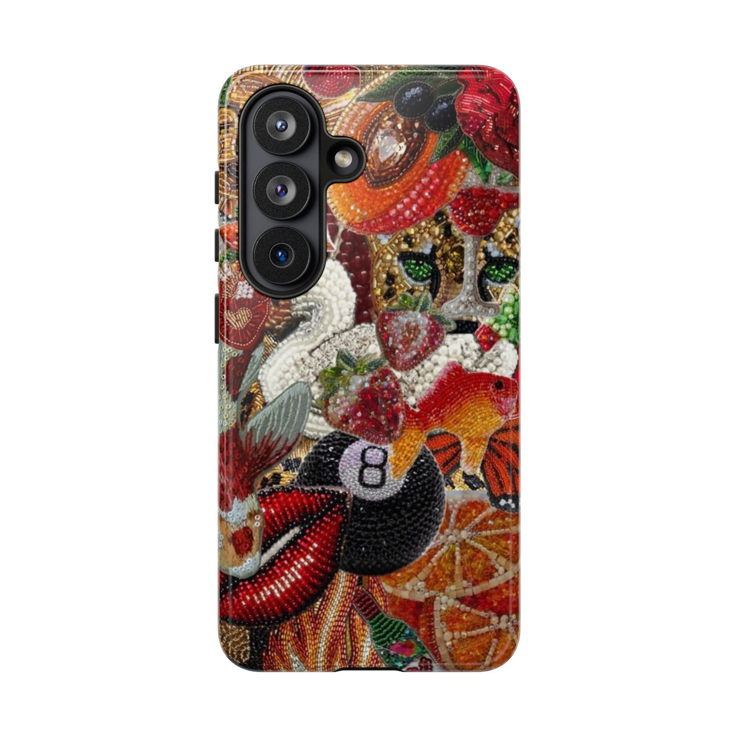 Decorative Collage Tough Case