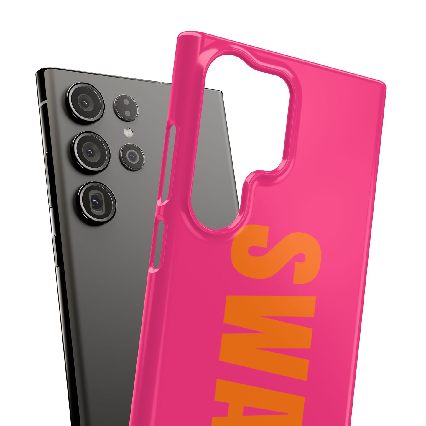 Bold Pink "SWAG" Case