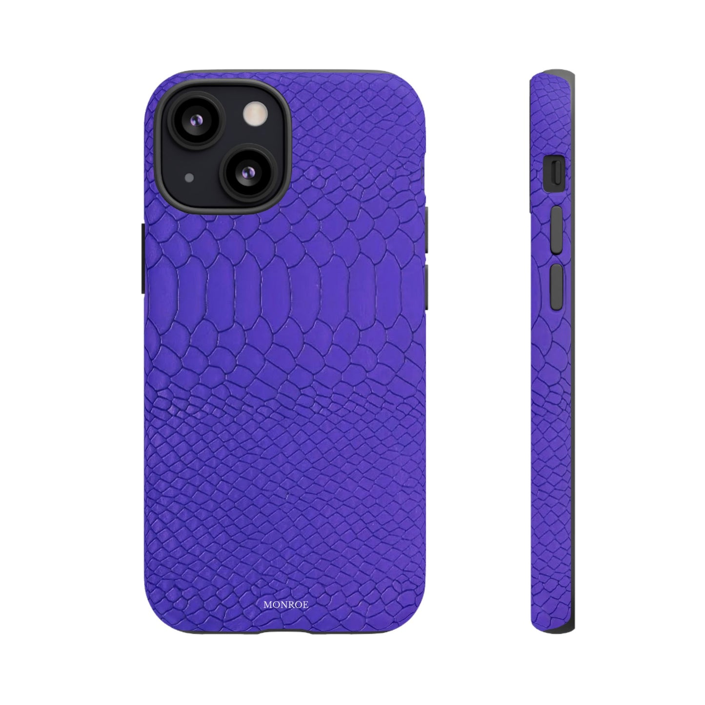 Dark Purple Snake Tough Case