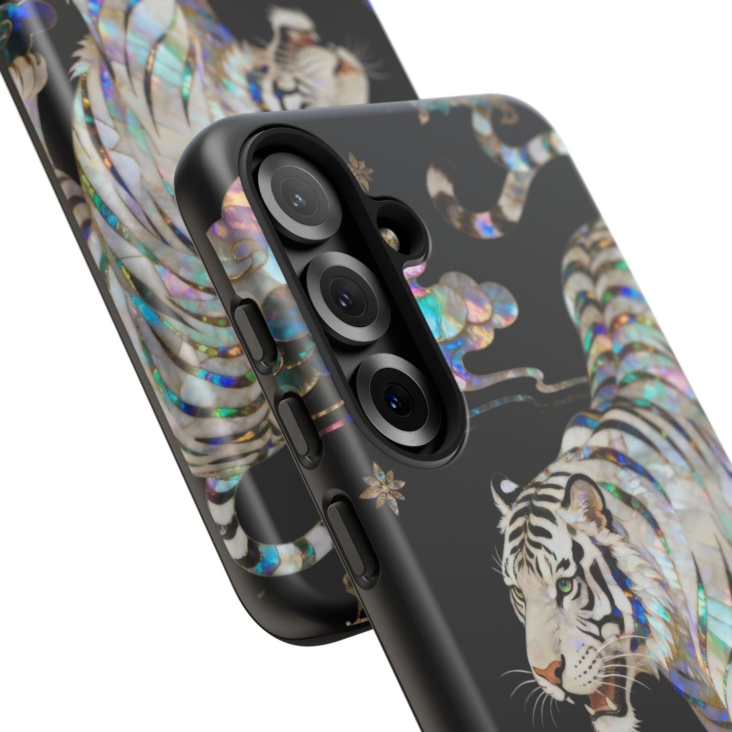 Iridescent White Tiger Tough Case