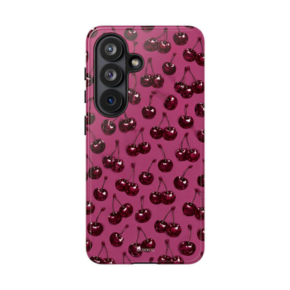 Burgundy Cherries Tough Case