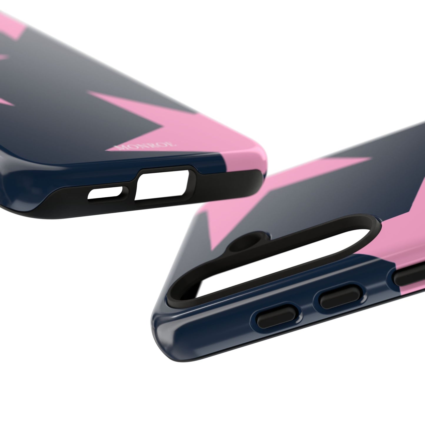 Navy & Pink Star Tough Cover