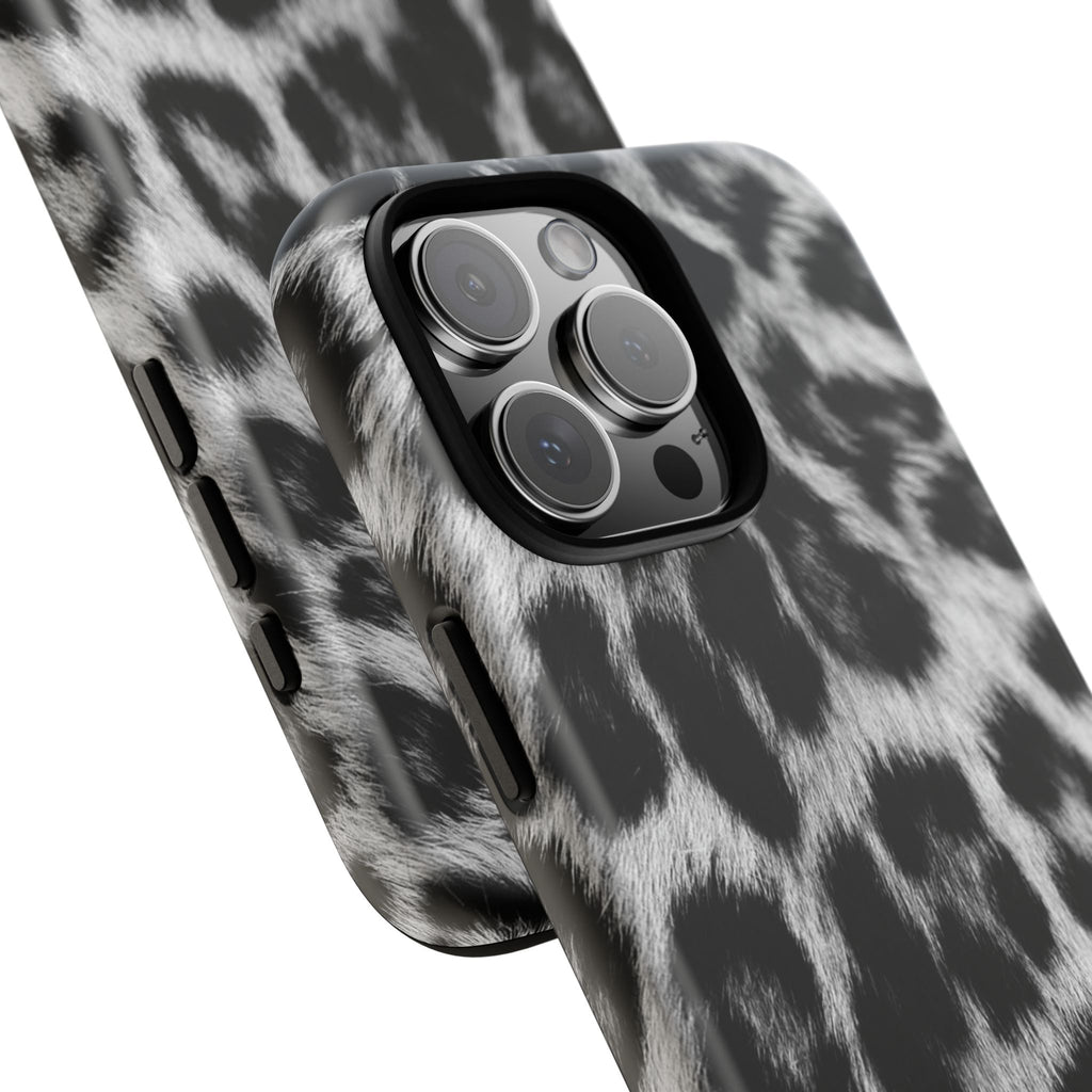 B&W Leopard Phone Case