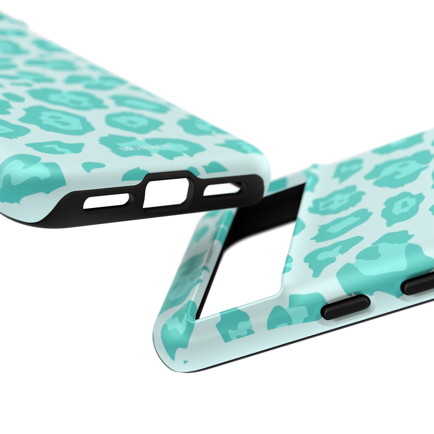Teal Leopard Tough Case