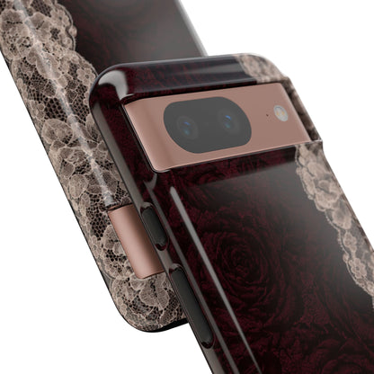 Burgundy Rose Tough Case
