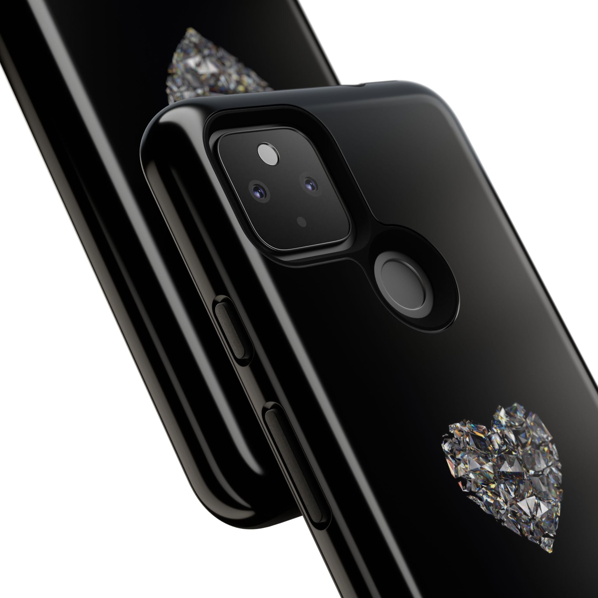 Crystal Heart Phone Case