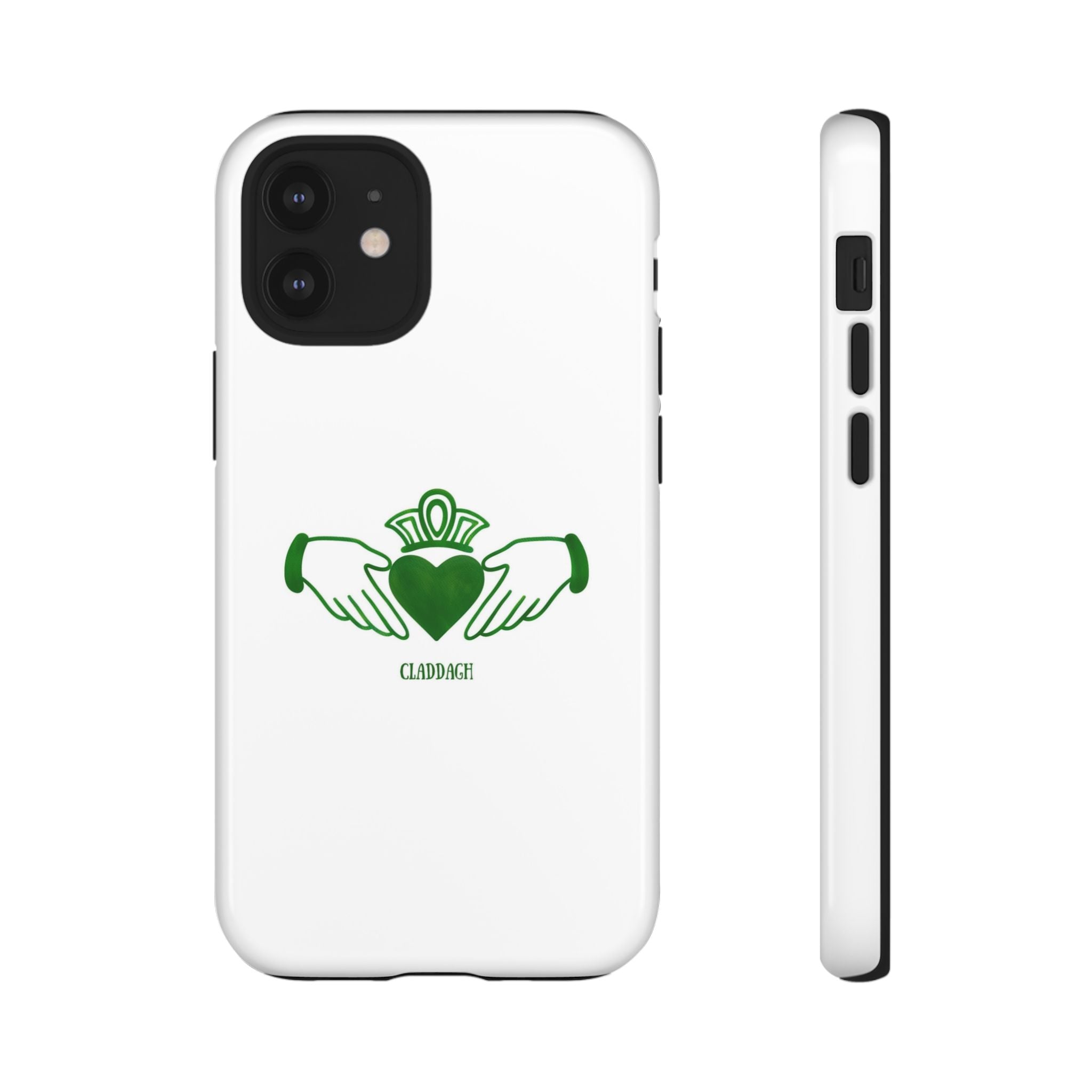 Irish Claddagh Symbol Green Tough Case