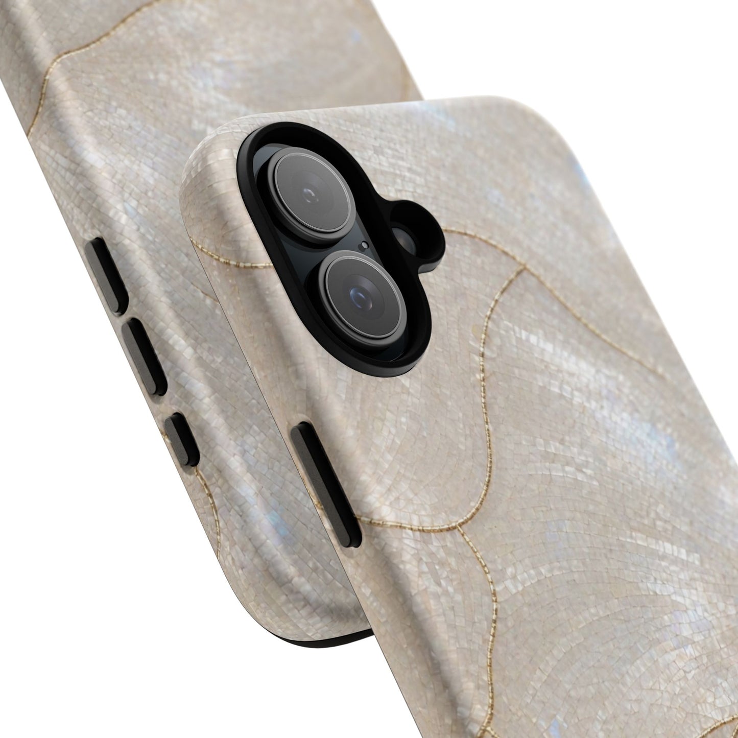 Pearlescent Marble Tough Phone Case