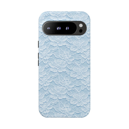 Glacier Blue Lace Tough Case
