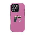 Pint & Wine Glass (Pink) Tough Case