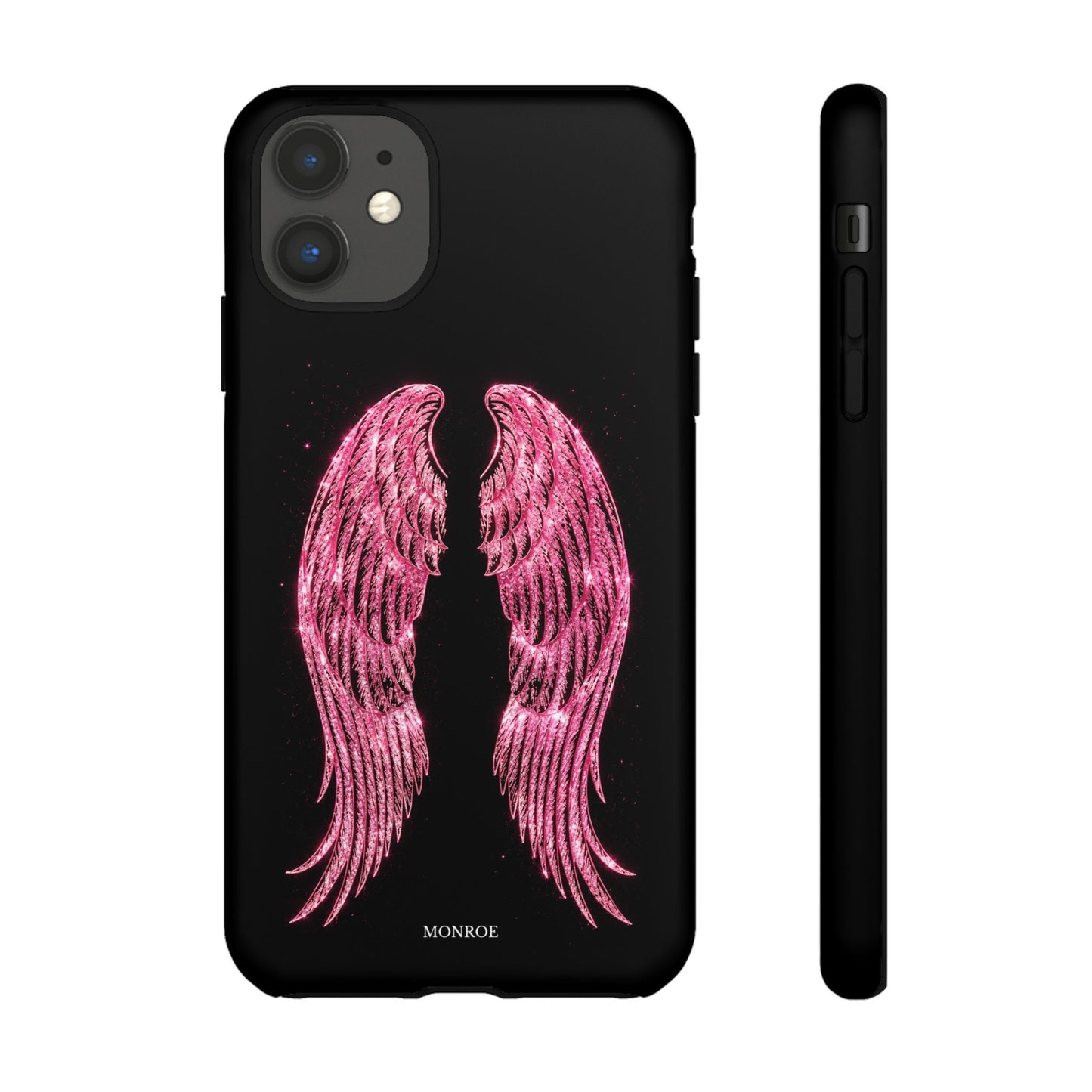 Pink Glitter Angel Tough Case