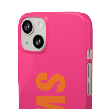 Bold Pink "SWAG" Case