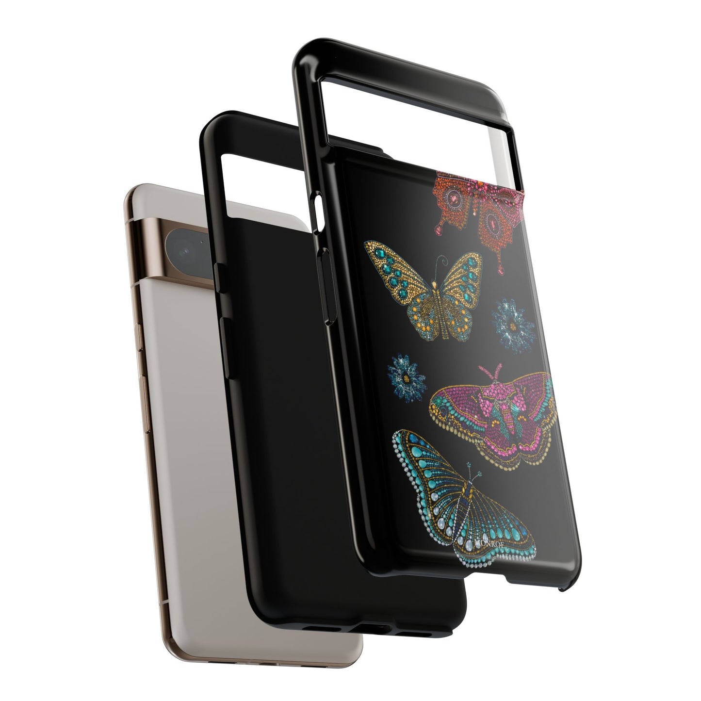 Butterfly Beaded Tough Case
