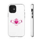 Pink Irish Claddagh Symbol Tough Phone Case