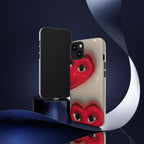 3D Hearts Phone Case