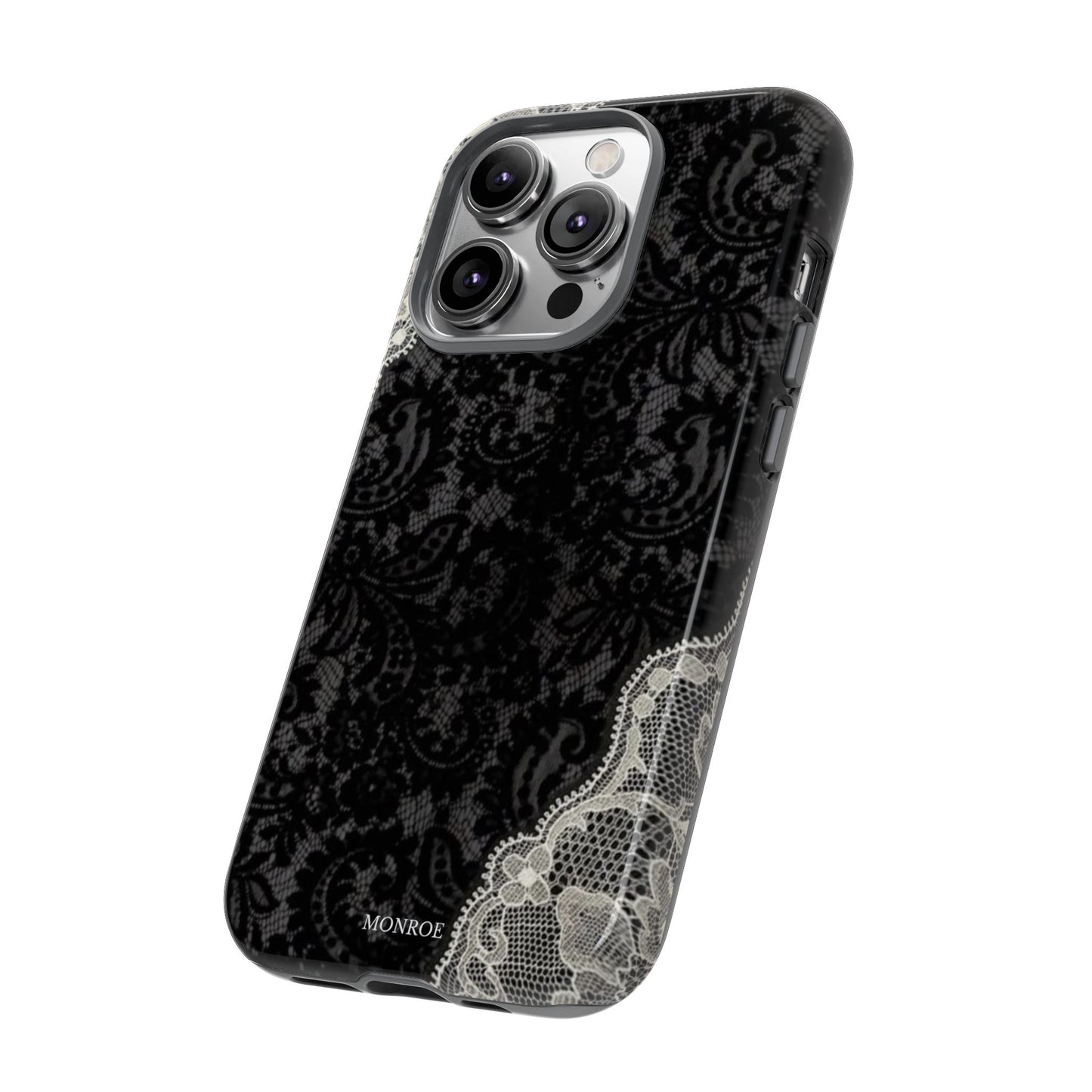Black & White Edged Tough Case