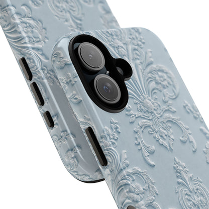 Blue Vintage Pattern Tough Case