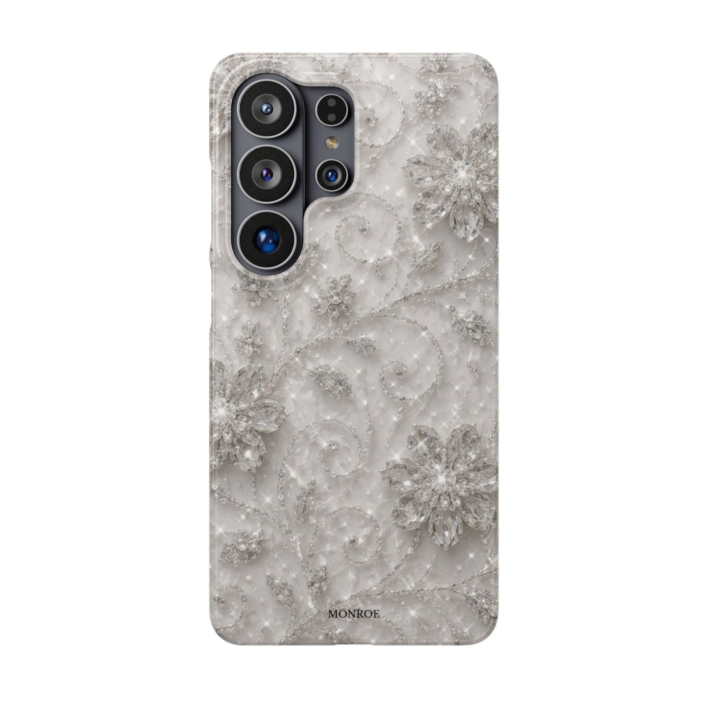 Glittery Floral Case