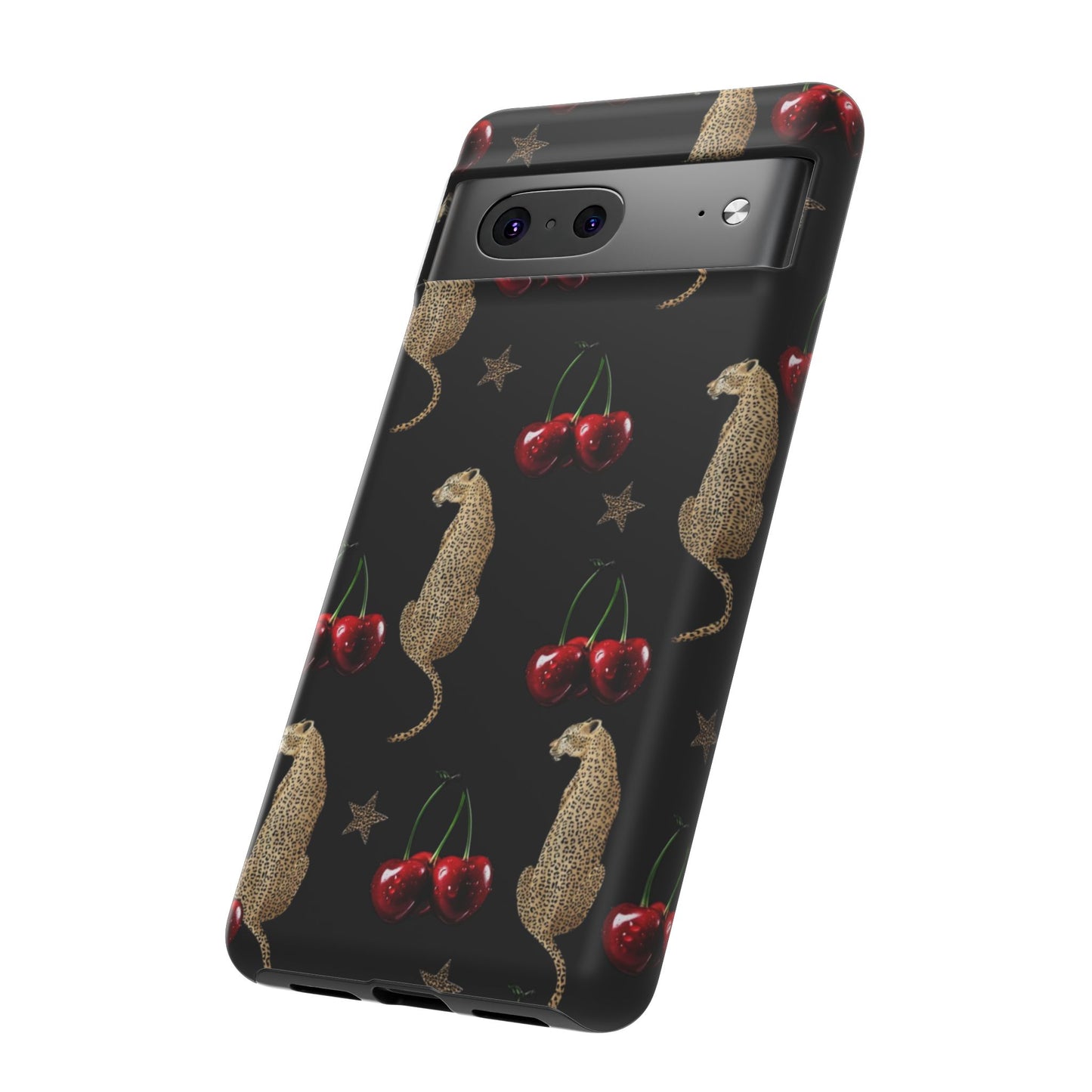 Leopard & Cherry Tough Case
