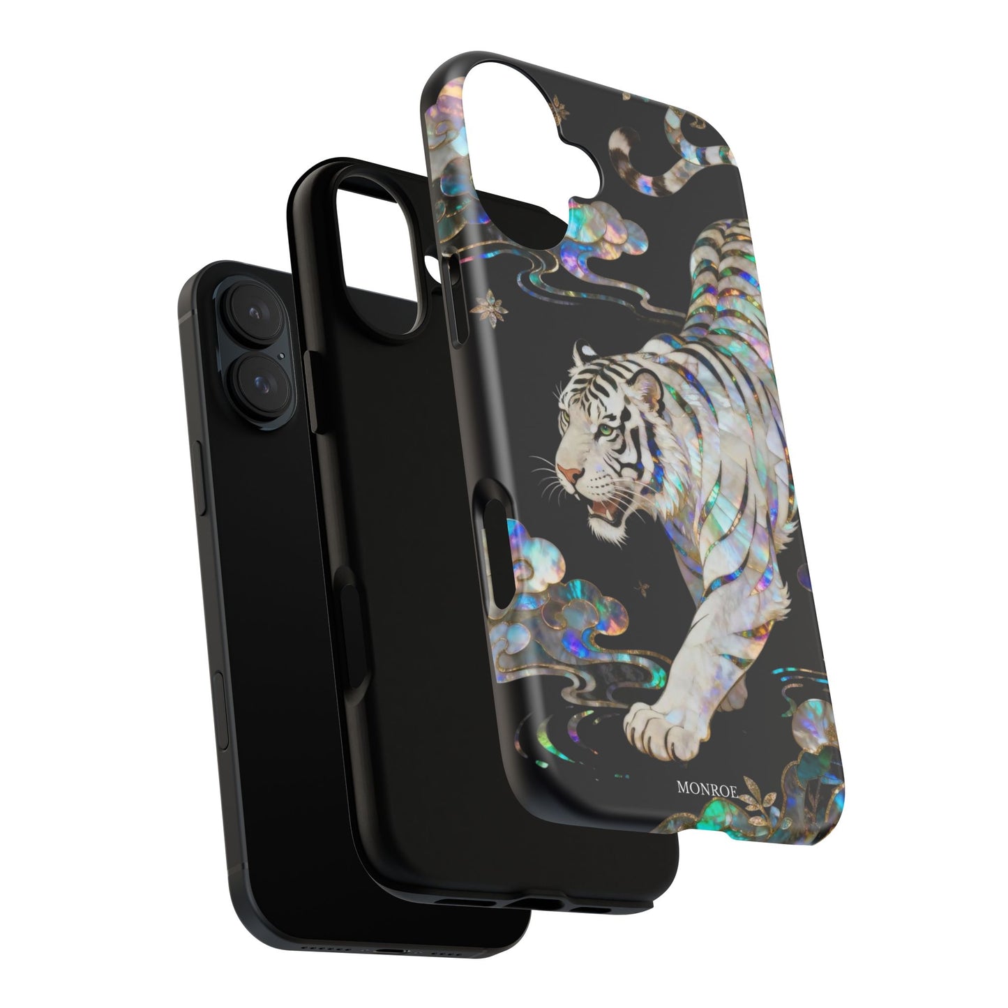 Iridescent White Tiger Tough Case